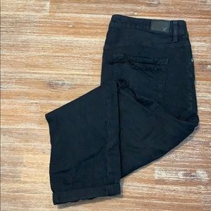 Tomgirl Fit Black Jeans